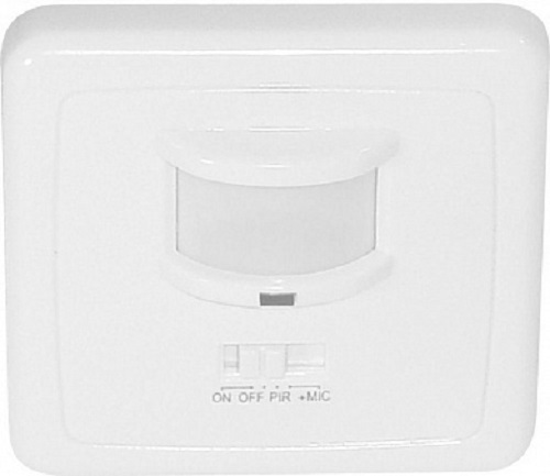 Датчик движения встраиваемый Feron ИК/ЛК SEN1A 500Вт 6м 160° IP20 Квадрат белый фото Датчик движения встраиваемый Feron ИК/ЛК SEN1A 500Вт 6м 160° IP20 Квадрат белый картинка